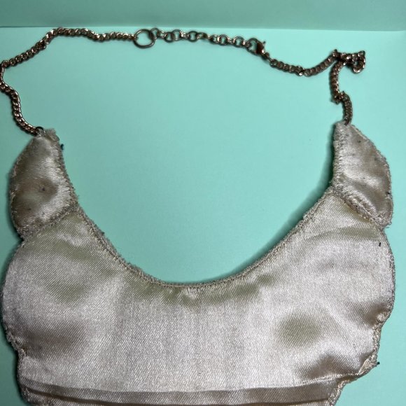 VINTAGE RHINESTONE BIB NECKLACE - Picture 5 of 5